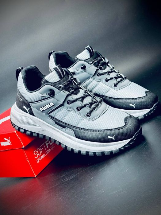 Трекинговые кросовки Puma/кроссовки пума мембрана/пума мужские кожаные