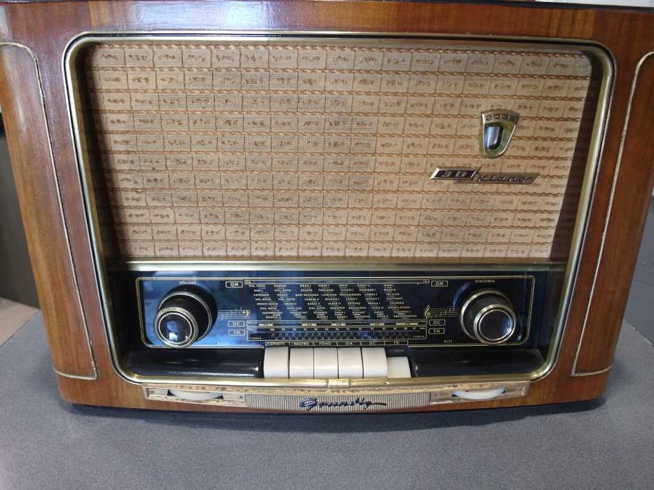 Rádio Valvulas Anos 50 C/FM Grundig Impecável