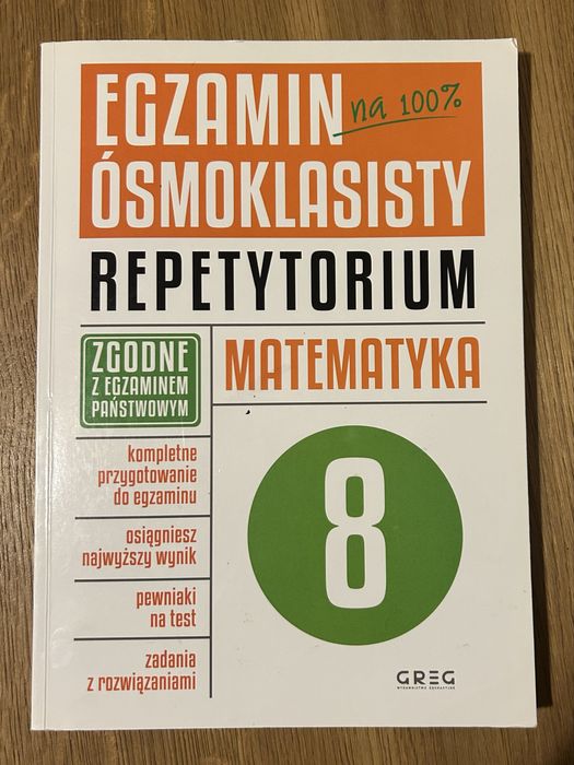 Repetytorium z matematyki - Egzamin Ośmioklasisty