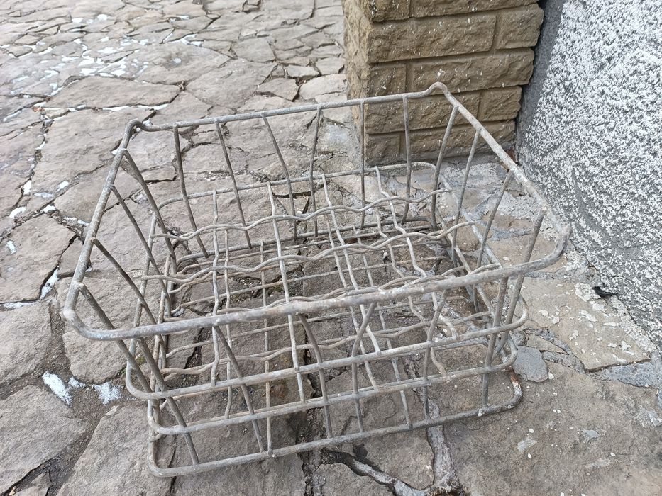 Металевий каркас  диван для саду, ящики метал