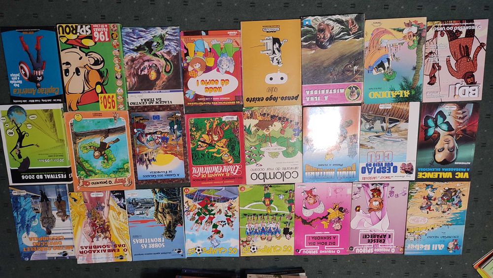 Grande Lote Albuns BD