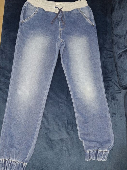 Spodnie a'la jeansowe sinsay 140