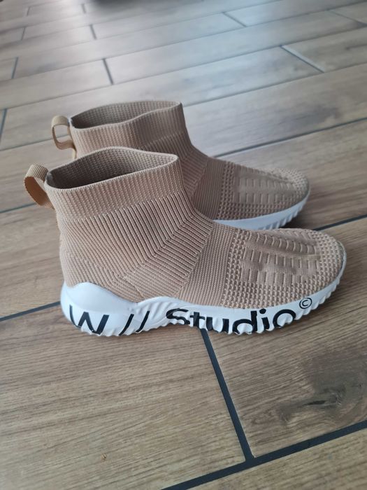 Buty sportowe skarpetki Boohoo