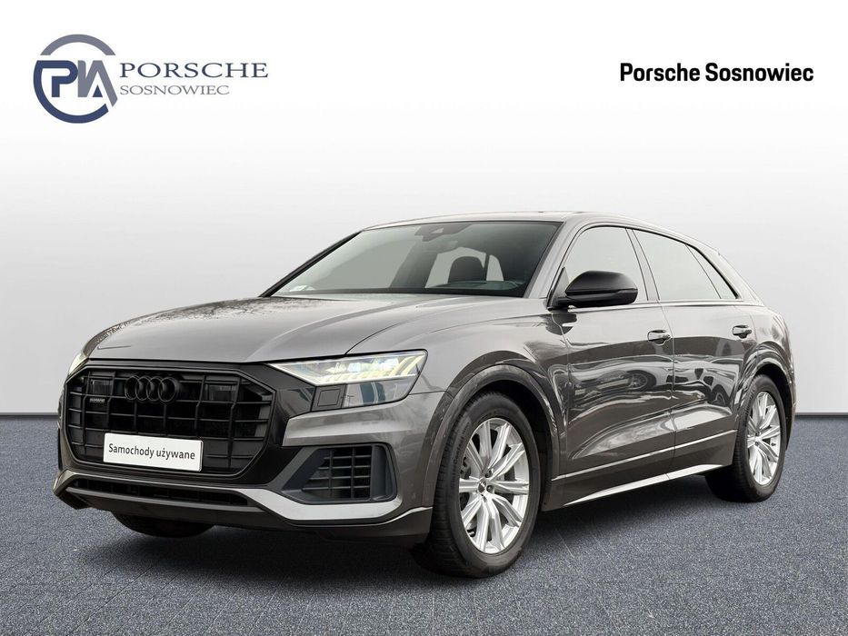 Audi Q8 VAT 23 %, Head up, skretna oś, pneutamyka, S line, Panoramiczny dach