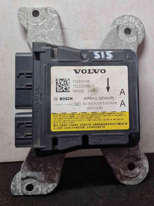 Centralina Airbag 0285015929 - VOLVO V60 II