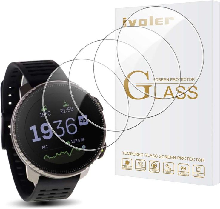 Ivoler szkło hartowane 9H do zegarka Suunto Vertical 4 sztuki