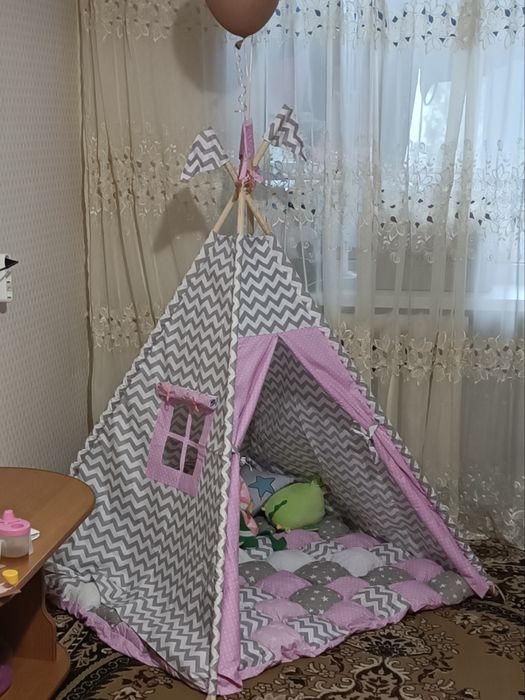 Вігвам дитячий для дівчинки