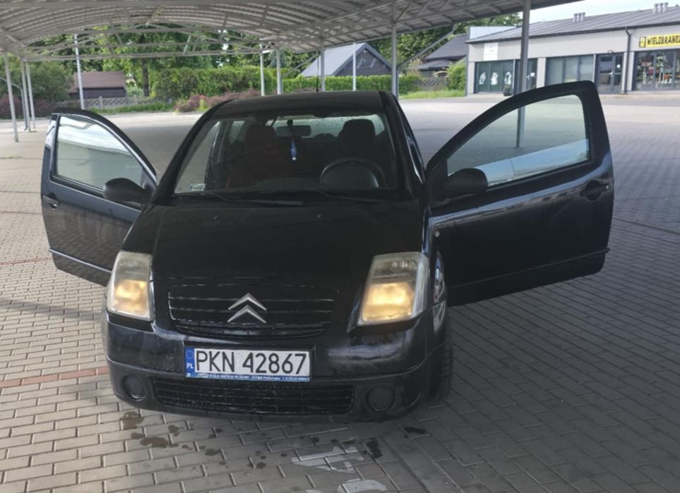 Citroen C2 1.4HDi 2008r klima elektryka wspomaganie centralny możliwa zamiana