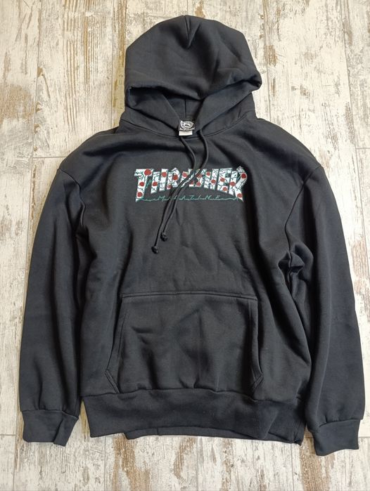 Продам худі Thrasher Roses dark blue and black sk8 Y2K