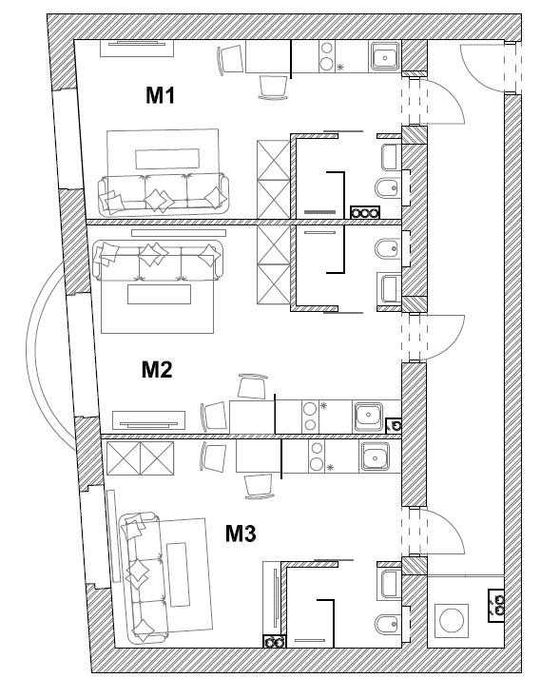 Apartment in Katowice, Śródmieście - Widok 3