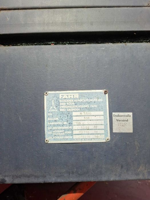 Kombajn zbożowy DEUTZ-FAHR 1320