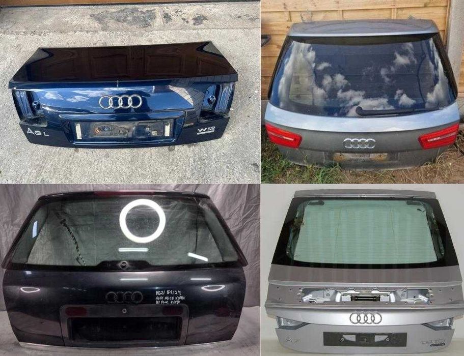 Ауді ляда  (кришка багажника) до тих моделей що вказані в описі