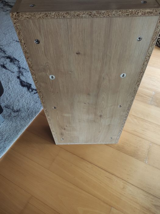 Cubo com Espelho em madeira novo