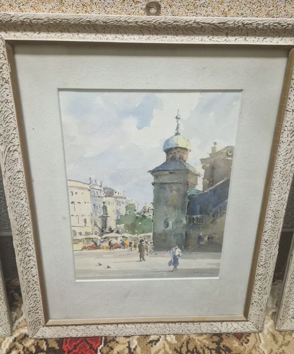 Akwarele Krakowskie Henryka Sajdaka