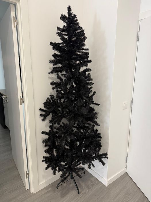Arvore de natal preta