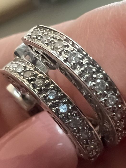 Серьги с бриллиантами