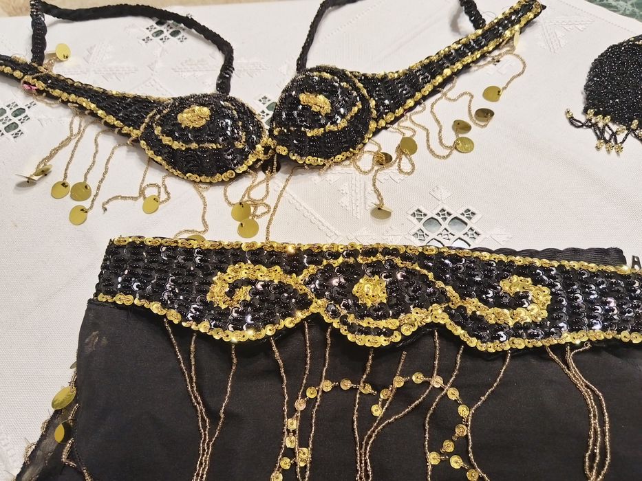 Strój tancerki czarny 34