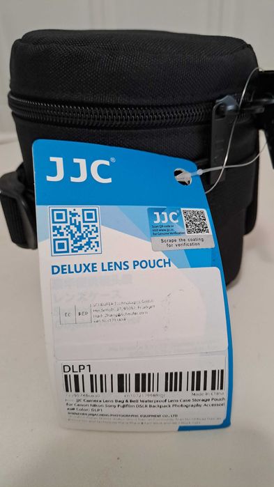 Estojo/Mala para objetivas fotográficas. Novo.