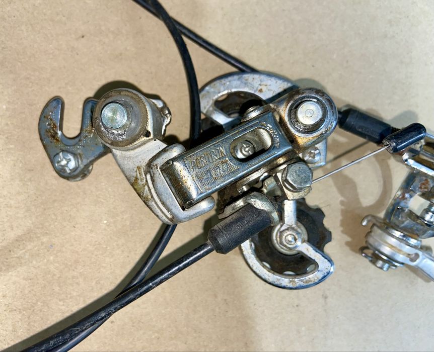Shimano Positron 400 z manetkami na cięgno. Retro vintage