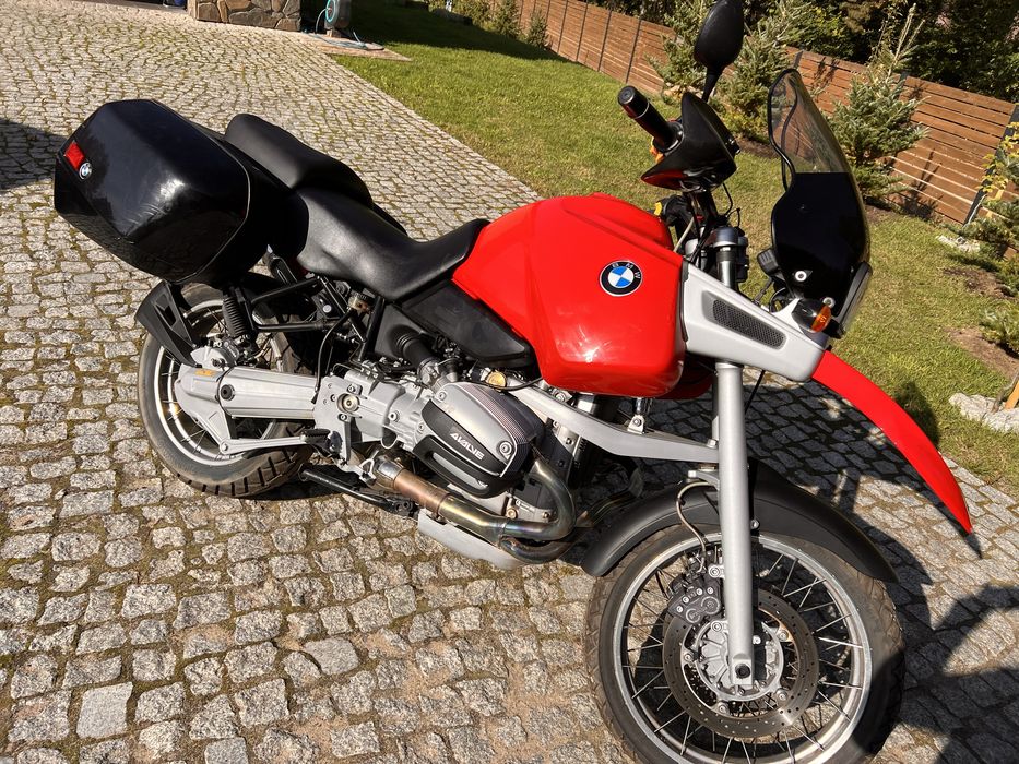 BMW R1100GS 1994, 1 wlasciciel, serwisowana, 60 tys. kilometrow. komplet z kuframi