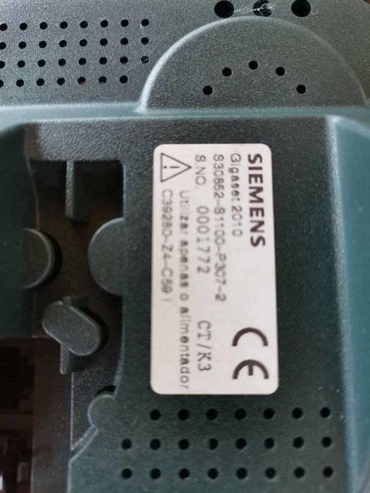 Siemens Gigaset base 2010 telefone sem fios 2000S