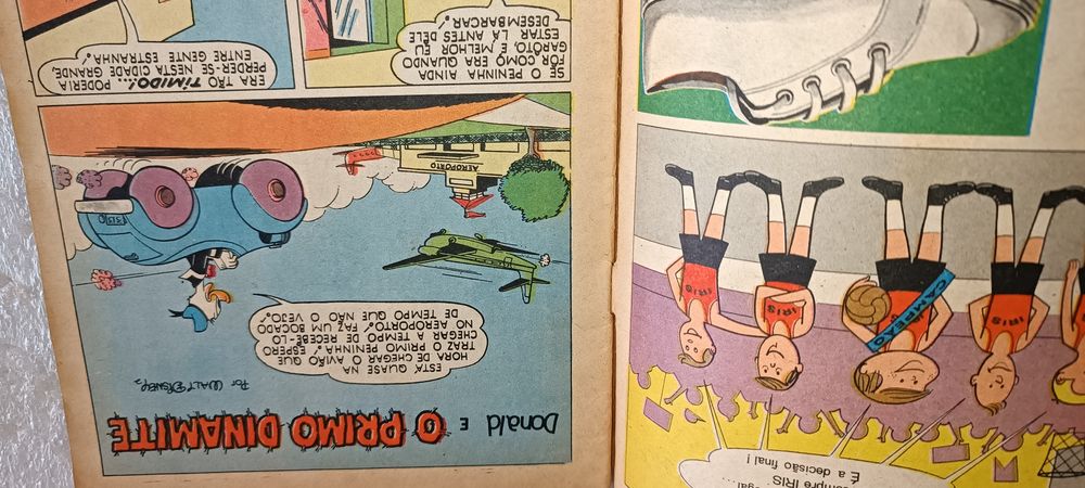 Antiga revista Walt Disney Março de 1966