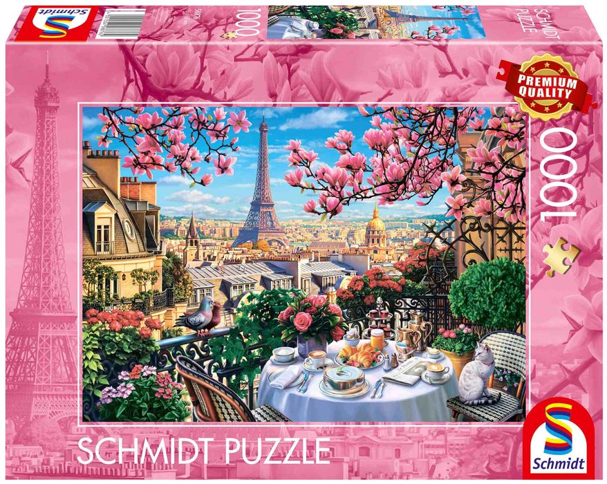 Puzzle 1000 Pq Śniadanie W Paryżu 113683. Nowy Produkt