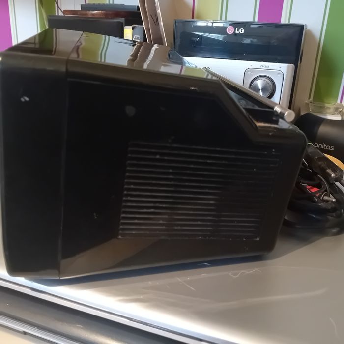 Tv analógica miniatura