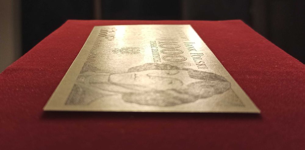 Banknot PRL 1000 zł 1975 r. UNC