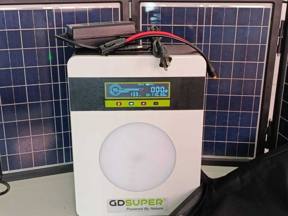 Портативна електростанція GDSUPER GD-3500W  2560 Вт·ч · LiFePO₄ · MPPT
