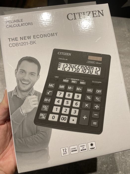 Калькулятор Citizen CDB1201-BK