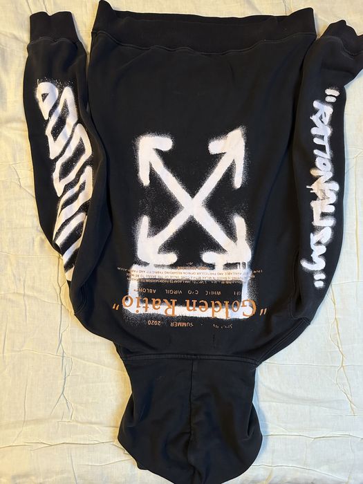 Худі Virgil Abloh Off White Harry The Bunny Graffiti XL