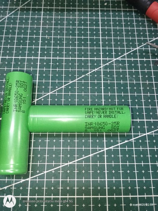 Ogniwa Samsung 25R  18 650  2500mAh 20A