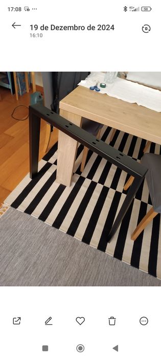 Mesa de jantar 180x95