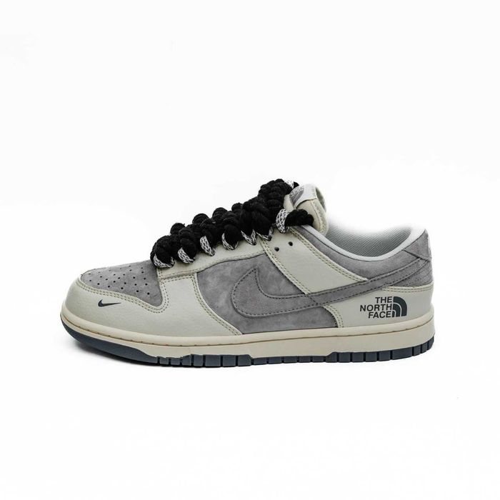 Мужские / женские замшевые кроссовки Nike SB Dunk Low × The North Face TNF чоловічі / жіночі замшеві кросівки найк сб данк зе норт фейс тнф