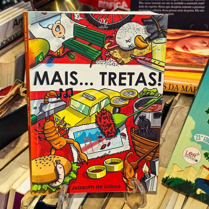 Livro “Mais… TRETAS!” – Joaquim de Lisboa (Autografado) – 1ª Edição 2012