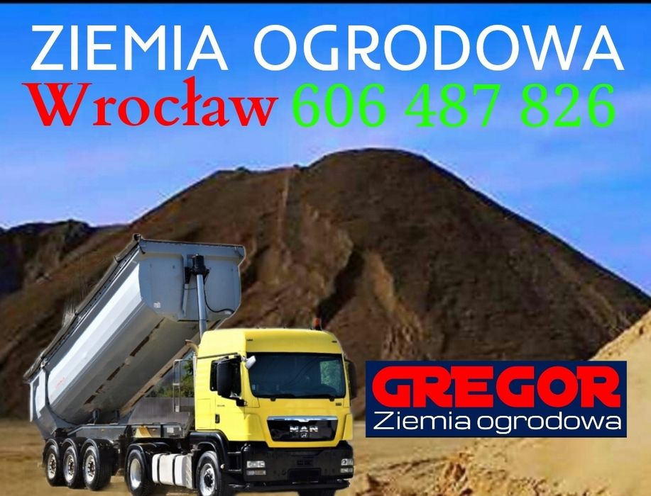 Ziemia ogrodowa humus czarnoziem Wrocław