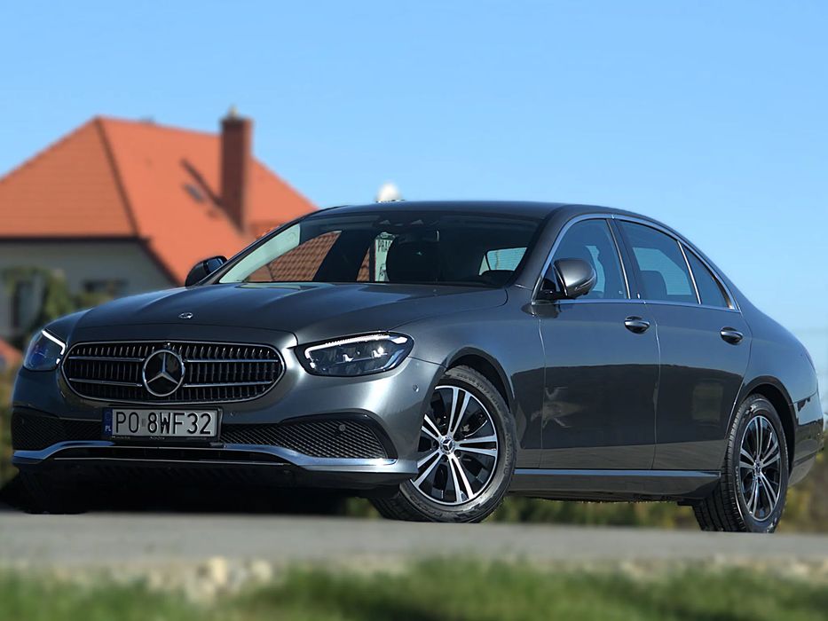 Mercedes-Benz Klasa E f-ra Vat 23% lift salon PL 1 właściciel pełna wersja avangarde