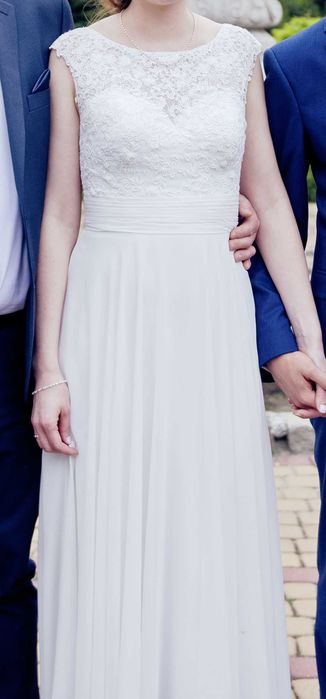 Suknia Ślubna AmyLove Boho r. M 38