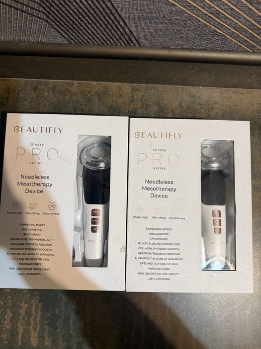 Мікрострумовий ліфтинг, масажер . Прилад для кріотерапія , ліфтинг BEAUTIFLY B-Glossy PRO