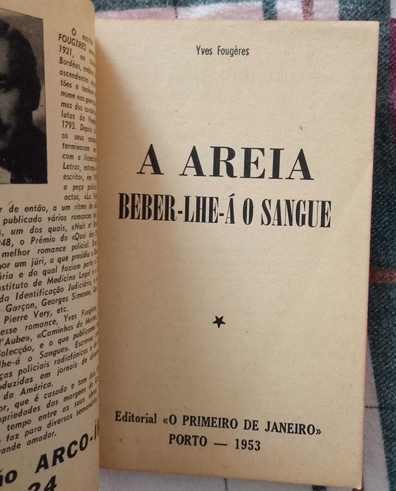 A areia beber-lhe-á o sangue, Yves Fougères