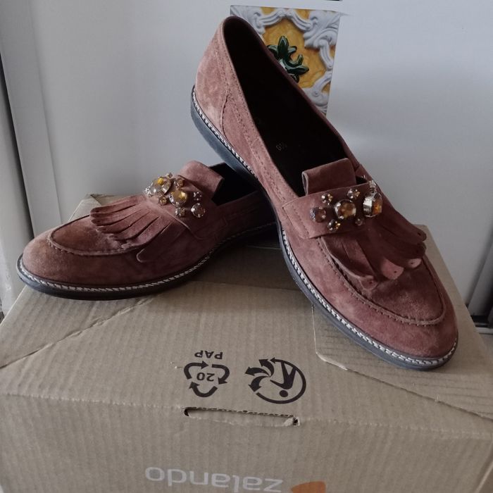 Buty skorzane Gabor, damskie