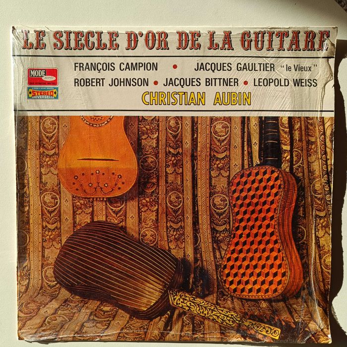 Disco Vinil "Christian Aubin - Le Siecle D'Or de la Guitare"