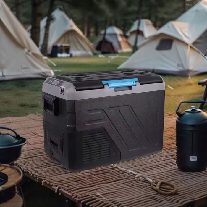 mocna lodówka zamrażarka turystyczna samochodowa 12v/230v 35l czarna