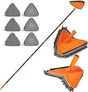 Mop obrotowy ścienny JEHONN + 6 nakładek