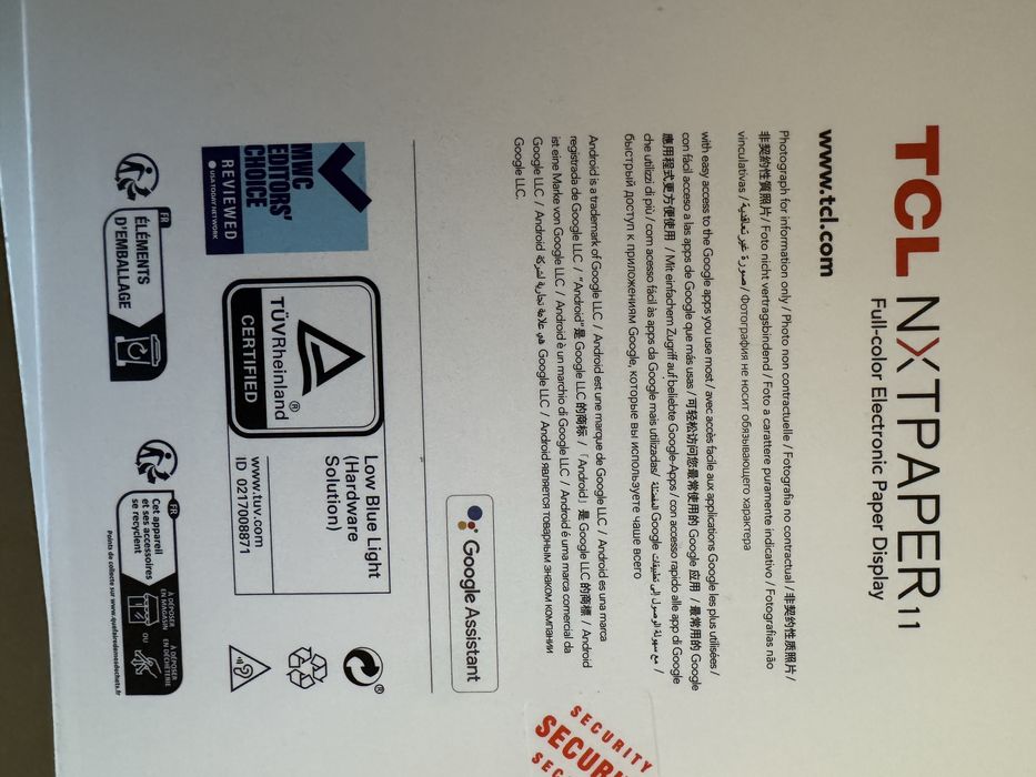 Tablet TCL  NXTPaper 11