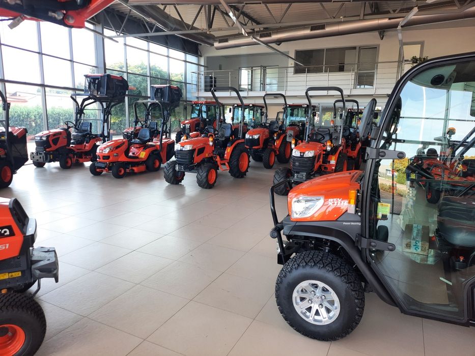 KUBOTA G261HD, 640L profesjonalna kosiarka komunalna RATY 0%
