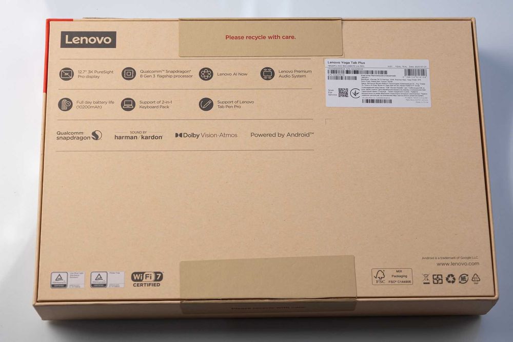 Планшет Lenovo Yoga Tab Plus