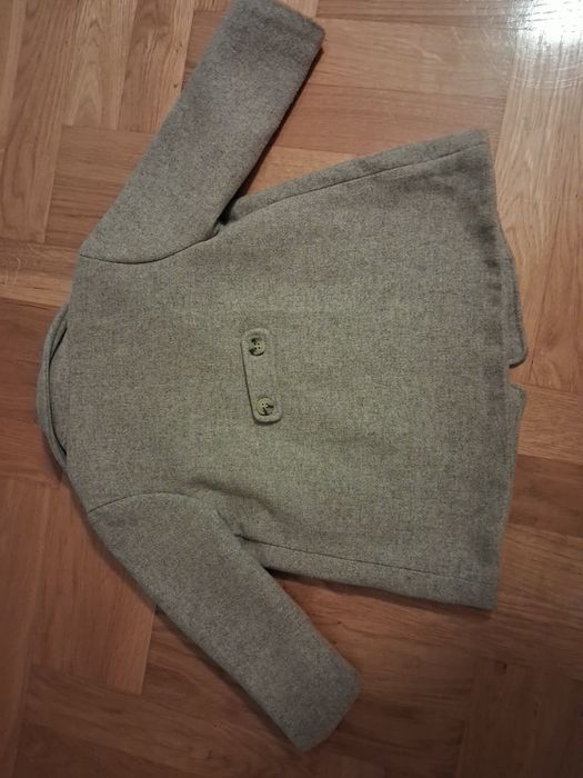 Płaszcz z dodatkiem wełny H&M, płaszcz dziecięcy