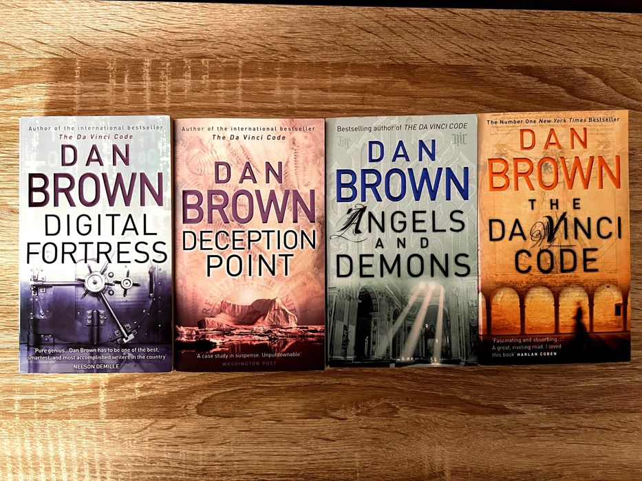 Dan Brown - 4 książki po angielsku